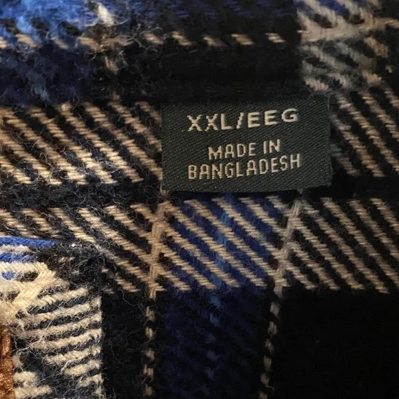 Orvis Navy and Cream Plaid Shirt Jacket
627 - Picture 3 of 7